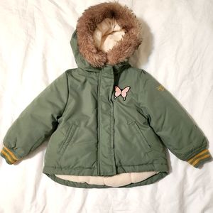 Oshkosh Girl's Hooded Winter Jacket